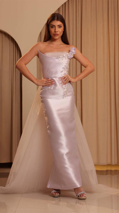 lilac train | look 5
